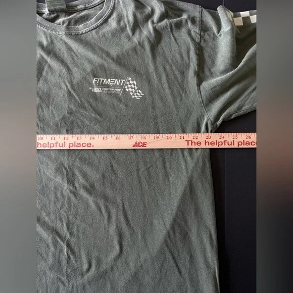 Fitment Industries x Flow + Form x Michelin LS Tee XL Green Rare Collab - Picture 4 of 8